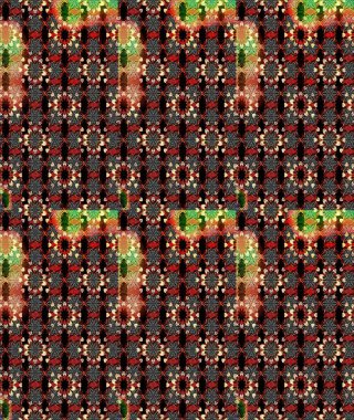 Raster Illustrasyon 'daki Çiçek Deseni' nin son moda çizimi. Güzel kumaş deseni. Renkli Yaz Temalı eskiz kalıbı. Düz Çiçek Elementleri Tasarımı.