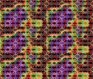 Suluboya tarzında siyah ve kırmızı renkte çiçekler. Raster illüstrasyonunda çiçek deseni çizimi.