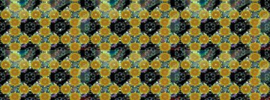 El çizimi Raster çizimi. Çizim çiçek deseni duvar kağıdı, web sitesi arka planı, ambalaj kağıdı, davetiye, broşür, afiş veya web sitesi için kullanılabilir. Parlak elementlerin.