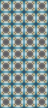 2019 Noel 'i, kar tanesi, yeni yıl. Gri, mavi ve nötr renklerde, altın elementlerle klasik, pürüzsüz desen.