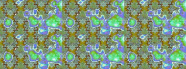 Paket kağıdı için en iyisi. Yeşil ve mavi lale çiçekli Raster eskiz deseni. Doğal kozmetik ürünleri, parfüm, çiçekçi dükkanı için bahar ihalesi tasarımı. Karşılama ya da düğün geçmişi olarak kullanılabilir.