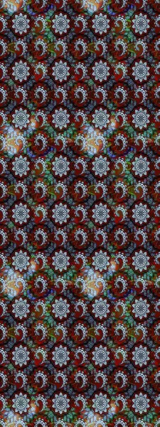 Eskiz arkaplan modeli. Yapraklı çiçekler ve doğal ve siyah renklerde papatya çiçekleri. Raster - stok.