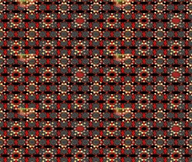 Siyah ve kırmızı renkte çiçekler. Çiçek desenli eskiz, yaz çiçekleri. Düz Çiçek Elementleri Tasarımı. Renkli Bahar Teması çizim şablonu.