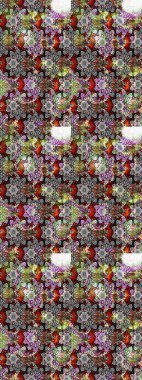 Raster - stok. Gri ve nötr çiçekli eskiz deseni, suluboya çiçek deseni, şirin çiçek, duvar kağıdı, kart veya kumaş için fayanslı.