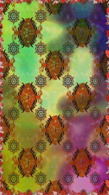 Güzel kumaş deseni. Güzel suluboya çiçek buketi pürüzsüz desen.