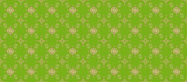 Raster illüstrasyonu. Parlak dantel, stilize çiçekler, şal desenli. Hassas altın deseni açın. Doğu tarzı arabesk. Güzel renklerde ve altın elementlerle kusursuz desen. Kusursuz altın dokular bukleler