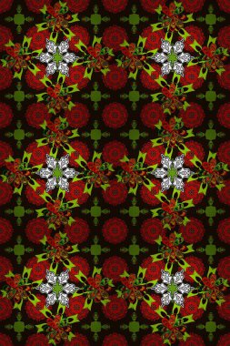 Çiçekli karalama şeklinde Raster çiçek deseni. Nazik, narin çiçek arkaplanı. Hoş renklerde çiçekler.