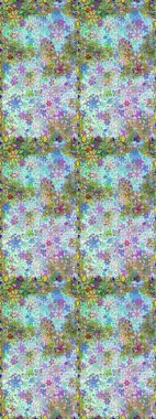 Karalama elementleri. El çizimi Raster çizimi. Duvar kağıdı, web sayfası arka planı, ambalaj kağıdı, davetiye, broşür, afiş veya web sitesi için kusursuz çiçek deseni kullanılabilir.