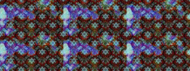 Modern çiçek arkaplanı. Parlak renkli çiçekleri olan ve mavi ve kahverengi renkli yaprakları olan harika bir çiçek deseni. Halk tarzı. Moda baskıları için zarif bir şablon.