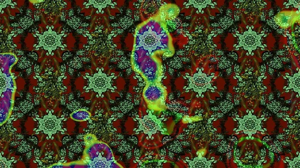 Tekstil veya kitap kapakları, imalat, duvar kağıtları, baskı, hediye paketi ve yapıştırma kitabı için çiçek eskizi geçmişi. Küçük çaplı çiçeklerdeki basit şirin desenler. Raster illüstrasyonu.