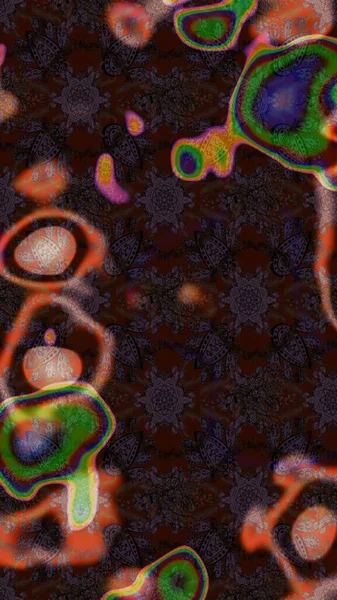 Suluboya, elle çizilmiş. Kahverengi ve gri renkte çiçekler. Eskiz arkaplan modeli. Raster stoku.