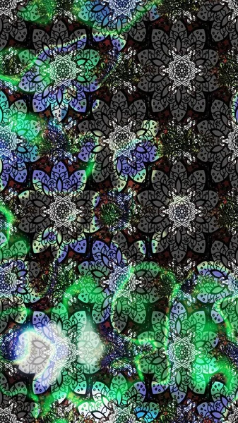 Küçük çiçekteki sevimli çiçek deseni. Tony 'nin kumaş kalıbını çiz. Raster illüstrasyonu. Modaya uygun kumaş deseni.