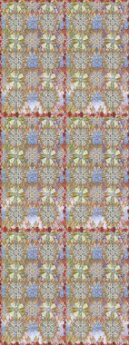 Raster - stok. Gri ve nötr çiçekli kusursuz desen, suluboya çiçek deseni, şirin çiçek, duvar kağıdı, kart veya kumaş için fayanslı.