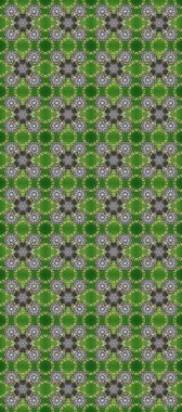 Klasik klasik klasik arka plan. Geleneksel oryantasyon süsü. Kusursuz klasik raster altın desenli. Yeşil, gri ve nötr renklerde altın elementlerle kusursuz desen.