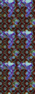 Modern çiçek arkaplanı. Halk tarzı. Moda baskıları için zarif bir şablon. Parlak renkli çiçekleri olan ve mavi ve kahverengi renkli yaprakları olan harika bir çiçek deseni..