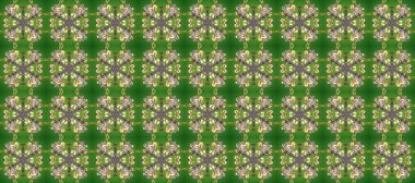 Doğulu stili, altın elementli yeşil, gri ve bej renklerde altın desenli arabesk yapar. Raster altın desen. Kusursuz kıvırcık saçlar..