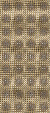 Raster geleneksel oryantasyon süsü. Kahverengi, bej ve gri renklerdeki altın desenli altın elementler. Kusursuz klasik altın desen.