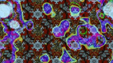 Tekstil veya kitap kapakları, imalat, duvar kağıtları, baskı, hediye paketi ve yapıştırma kitabı için çiçek eskizi geçmişi. Raster illüstrasyonu. Küçük ölçekli çiçeklerdeki basit sevimli desen.