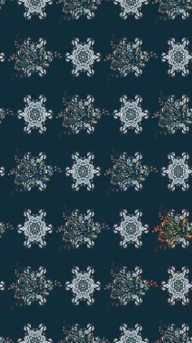 Nazik romantik baskı. Raster güzel bir çiçek deseni çizmiş. Tatil havası. Mavi renkli çiçekler. Bahar mevsimi.