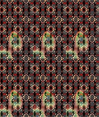 Siyah ve kahverengi renkte çiçekler. Gömlek, arka plan modelini çiz. Tropik çiçekler.