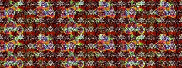 Renkli Bahar Teması eskiz kalıbı. Raster illüstrasyonundaki çiçek desenli çizim. Düz Çiçek Elementleri Tasarımı. Kahverengi ve kırmızı renkte çiçekler.