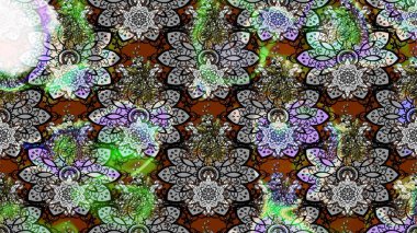 Raster suluboya çiçek deseni, narin çiçekler, gri çiçekler, tebrik kartı şablonu. Raster Güzel kumaş deseni.