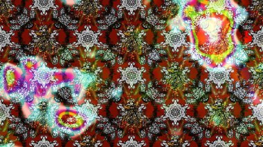 Tomurcukları çiçek olan sevimli bir çiçek deseni. Kumaş, tekstil, duvar kağıdı baskısı için. Eskiz geçmişi. Raster illüstrasyonu. Eski usul. Raster..