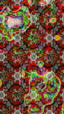 Raster illüstrasyonu. Flower eskiz arka planı. Şatafatlı bahar bahçesi dokusu. Çiçek deseni.