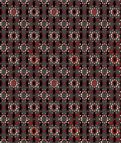 Eskiz geçmişi. Kumaş, tekstil, duvar kağıdı baskısı için. Raster. Eski usul. Tomurcukları çiçek olan sevimli bir çiçek deseni. Raster illüstrasyonu.