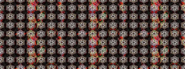 Siyah ve kahverengi renkte çiçekler. Sevimli çiçek raster deseni. Düz Çiçek Elementleri Tasarımı. Renkli Yaz Teması çizim şablonu.