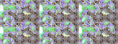 Raster çiçek izi. Raster Yumuşak kumaş deseni. Çiçeksel nötr çizim kalıbı. Klasik taslak çizimi.