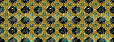 El çizimi Raster çizimi. Parlak elementlerin. Çizim çiçek deseni duvar kağıdı, web sitesi arkaplanı, paket kağıdı, davetiye, broşür, pankart veya web sitesi için kullanılabilir.