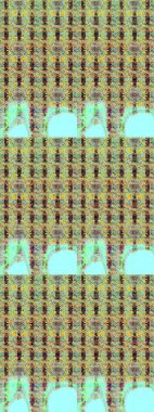 Vadinin çiçekleri tarafsız ve mavi renklerde. Çiçeksel çizim kalıbının çizimi.