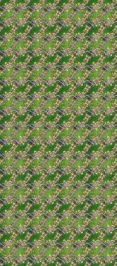 Kusursuz soyut bir arkaplan. Raster illüstrasyonu. Oriental raster klasik yeşil, gri, bej ve altın desenli.