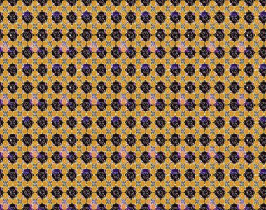 Çiçeklerle kusursuz desen. Sarı ve gri renkli çiçekler. Suluboya çizimi. El çizimi.