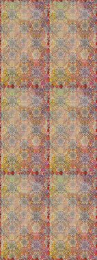 Best for wrapping paper. Spring tender design for natural cosmetics, perfume, florist shop. Raster seamless pattern with beige tulip flowers. Can be used as greeting or wedding background.