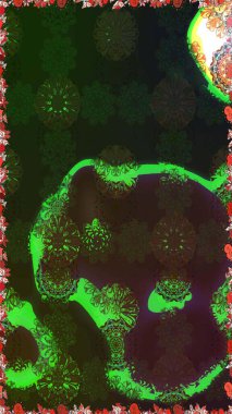 Eskiz Vintage Çiçek Deseni. Raster Kalça dokusu deseni.