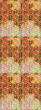 Tony 'nin kumaş kalıbını çiz. Raster illüstrasyonu. Küçük çiçekteki sevimli çiçek deseni. Modaya uygun kumaş deseni.