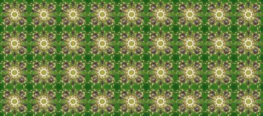 Doku arka planında altın duvar kâğıdı. Barok tarzında altın çiçekli süs. Bej, nötr ve yeşil renklerde altın element. Damask kusursuz yinelenen arkaplan.