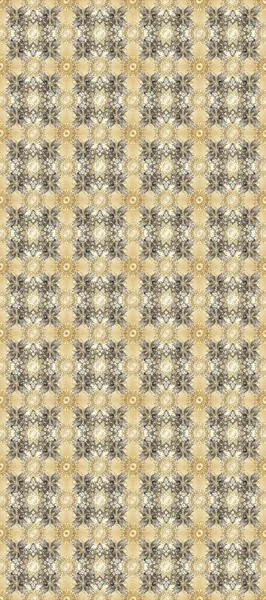 Gri, nötr ve bej üzerine altın rengi klasik barok çiçeksiz desenler. Süslü raster dekorasyonu. Lüks, kraliyet ve Viktorya dönemi konsepti. Gri, nötr ve bej renklerde altın element.