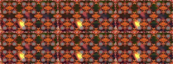 Çiçek ve yapraklı çiçek deseni. Raster illüstrasyonu. Küçük çiçekli şirin desen.