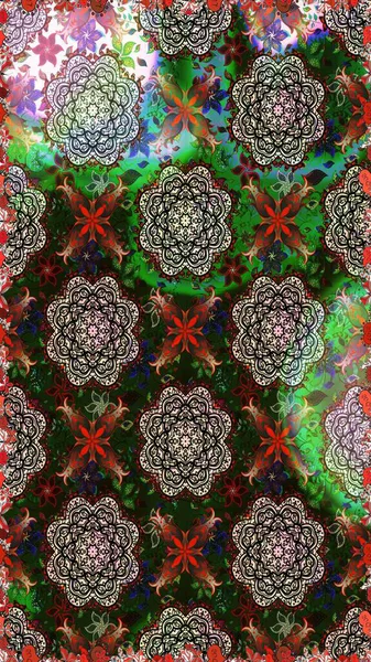 Tekstil ve kapak tasarımı için mükemmel. Doodle tarzı. Renkli gri ve yeşil pürüzsüz desen. El çizimi dikişsiz sonbahar çiçekleri deseni. Gri ve yeşil renkte çiçekler.