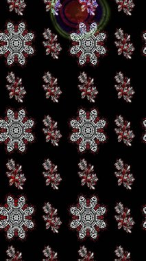 Eski usul. Eskiz geçmişi. Kumaş, tekstil, duvar kağıdı baskısı için. Raster. Tomurcukları çiçek olan sevimli bir çiçek deseni. Raster illüstrasyonu.