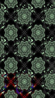 Küçük çiçekte güzel bir çiçek deseni var. Raster deseni. Çiçekli çiçek deseni, suluboya..