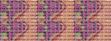 Raster illüstrasyonu. Eskiz tarzı bej ve pembe renklerde. El yapımı çiçek ve bitki koleksiyonu. Şirin karalamalı çiçek desenli çizim. Raster illüstrasyonu.