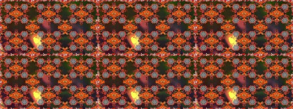 Çiçek ve yapraklı çiçek deseni. Raster illüstrasyonu. Küçük çiçekli şirin desen.