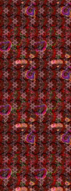 Suluboya desenli çiçek deseni. Moda baskısı. Dekorasyon ve tasarım için güzel bir desen. Çiçeğin suluboya çizimlerinin mükemmel deseni. Ayarlanmış.