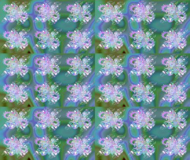 Raster Henna dövme stili. Etnik Mandala süsü. Kızılderili desenli desenli desenli şal deseni. Tekstil, tebrik kartı, boyama kitabı, telefon kılıfı baskısı için kullanılabilir.