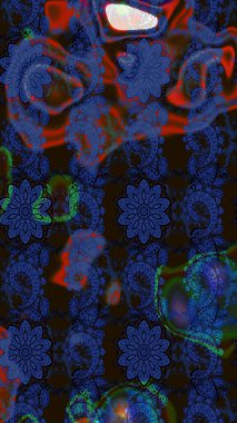 Şekil verilmiş çiçeklerle eskiz deseni. Süslü zentangle çizim dokusu, soyut çiçeklerle süslenmiş. Çiçek deseni duvar kağıdı, şablon dolguları ve web sayfası arkaplanı için kullanılabilir.