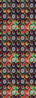 Süslü zentangle çizim dokusu, soyut çiçeklerle süslenmiş. Çiçek deseni duvar kağıdı, desen dolguları ve web sayfası arka planı için kullanılabilir. Şekillendirilmiş çiçekli çizim deseni.